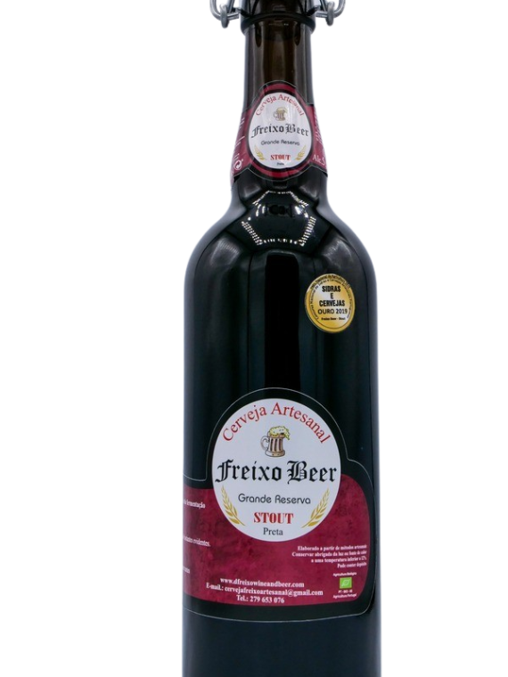 Cerveja Artesanal Stout 750ml com rolha mecânica